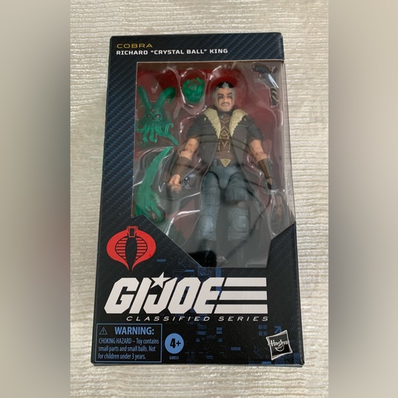 Hasbro G.I. Joe Classified Series #159 Richard Crystal Ball King Cobra NEW - Picture 3 of 6